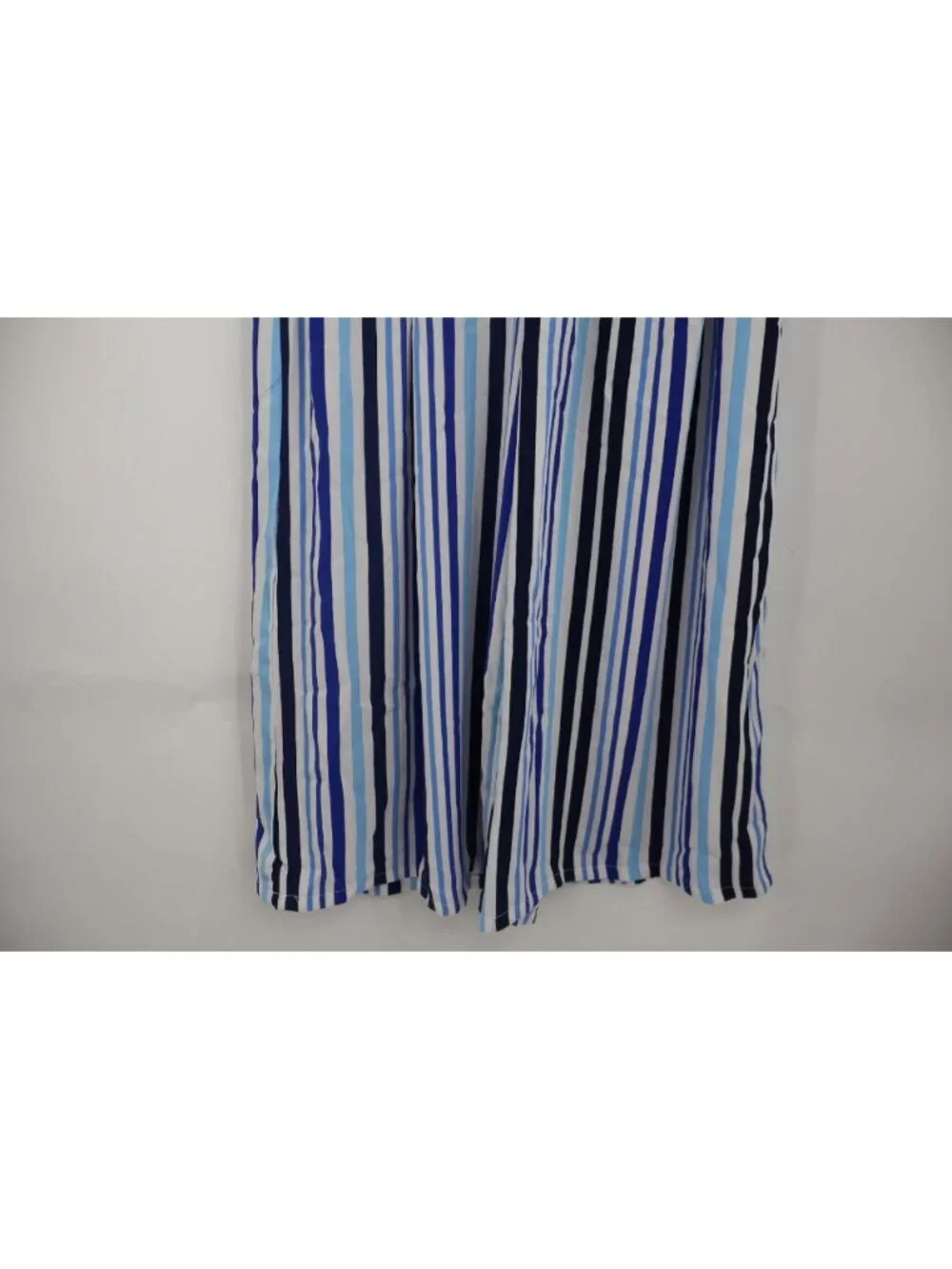 Do+Be Blue White Stripe Wide Leg Crop Pants NWT Nordstrom Size M